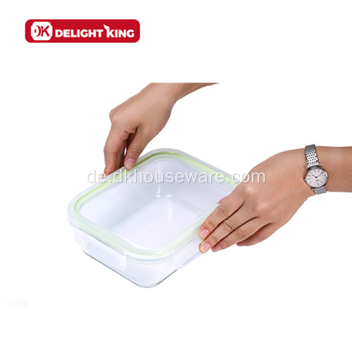 Customized Airdight Glas Bento Boxen Set Set